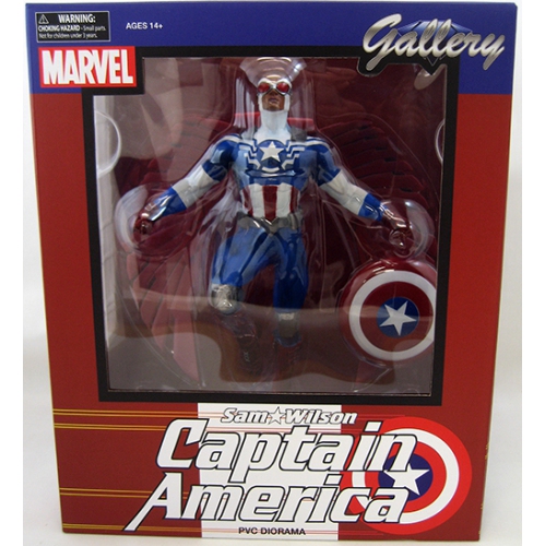 Marvel Gallery 10 Inch Statue Figure Marvel Comics - Sam Wilson Captain America