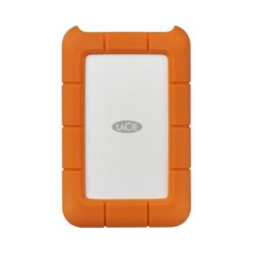 LaCie Rugged STFR4000800 4 TB Hard Drive - 2.5" Drive - External - Desktop - Orange