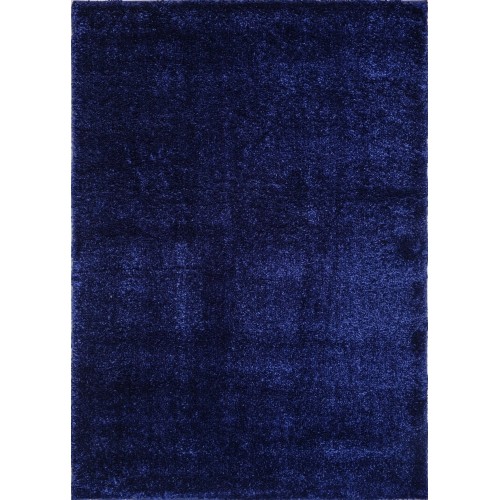 LA Dole Candy Shaggy 7'10" x 10'6" Rectangle Area Rug - Navy Blue
