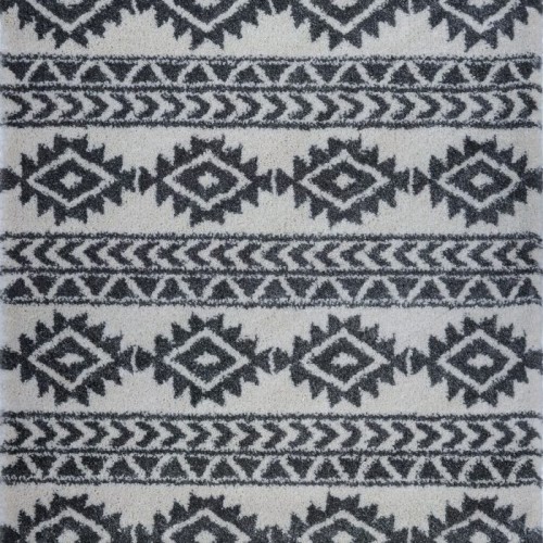 American Native Ivory Grey Area Rug 7'10" x 10'6"