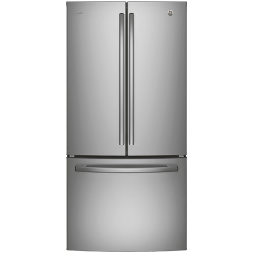 GE Profile 33" 24.8 Cu.Ft. French Door Refrigerator w/ Water Dispenser-Stainless Steel