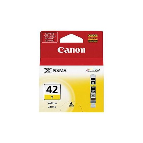 CANON USA CLI-42 YELLOW INK TANK CARTRIDGE FOR PIXMA PRO-100 INKJET PHOTO PRINTER CL 6387B002