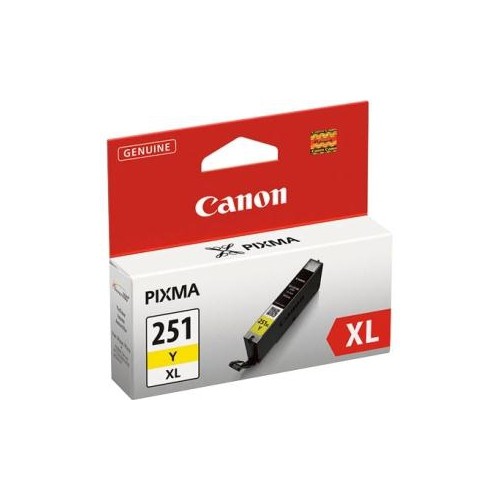 CANON CLI-251Y YELLOW INK TANK FOR MG5420 / 6320(6516B001)