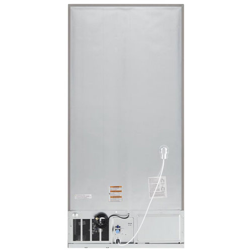 Réfrigérateur à congélateur inférieur de 22 pi³ 33 po à éclairage DEL de Maytag - Inox