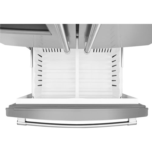 Réfrigérateur deux portes 25 pi³ 36 po avec éclairage DEL de Maytag - Acier inoxydable