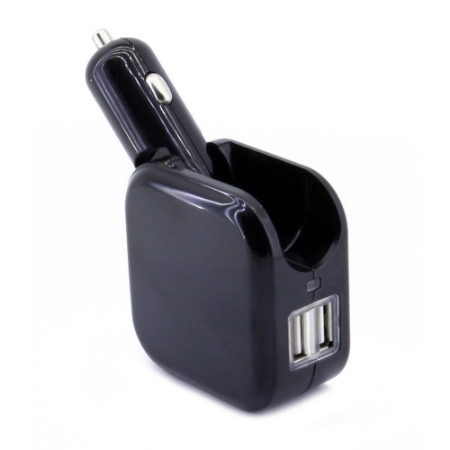 axGear USB Charger for Car DC Cigarette Lighter Power Home Wall AC Adapter Plug 2A