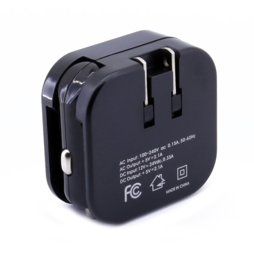 axGear USB Charger for Car DC Cigarette Lighter Power Home Wall AC Adapter Plug 2A