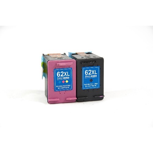 Gotoners™ Generic Packaged 2pk Compatible 62xl Black And Tri Color Ink Cartridges For Hp Envy 