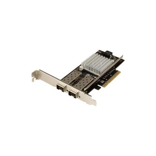 StarTech 2-Port 10G Fiber Network Card with Open SFP - PCIe, Intel Chip