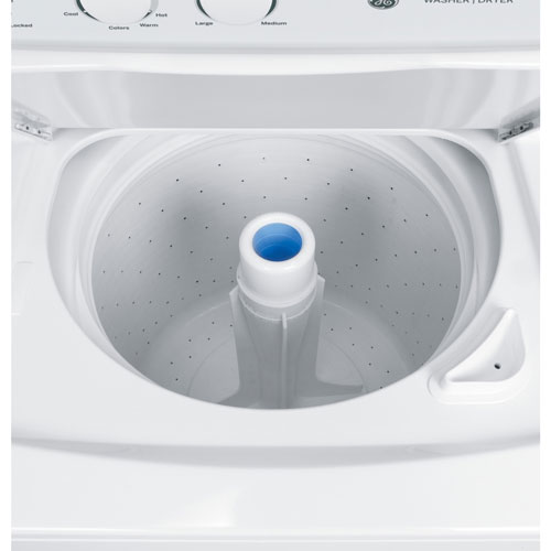 GE 4.4 Cu. Ft. Gas Washer & 5.9 Cu. Ft. Dryer Laundry Centre (GUD27GSSMWW) - White