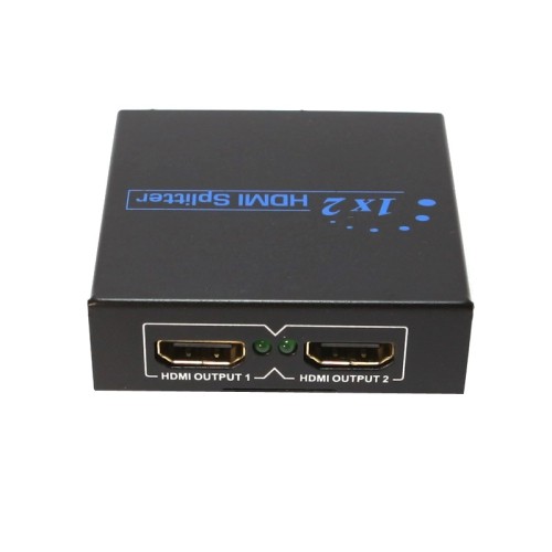 axGear HDMI Splitter 2 Port 1 In 2 Out Audio Video Mirror Screen 1 to 2 HD 4K