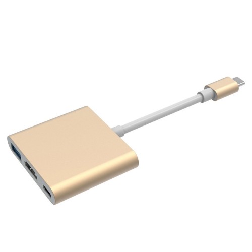 axGear USB 3.1 Type C to HDMI USB 3.0 Charging HUB Adapter USB-C Converter For Macbook