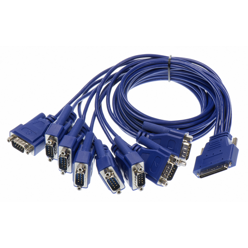 Axxon LF716KB-8S Universal PCI 8 Port RS232 Serial Adapter Card