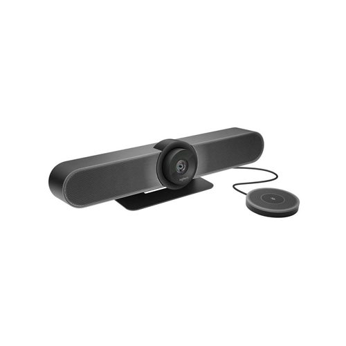 LOGITECH  960-001201 Camcorder - In Black This purchase has significantly enhanced our meeting experiences, making it a highly recommended upgrade for small meeting spaces looking for top-notch video and audio conferencing capabilities