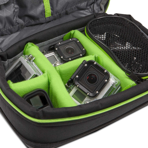 Case Logic Polyester Kontrast Action Camera Case - Black