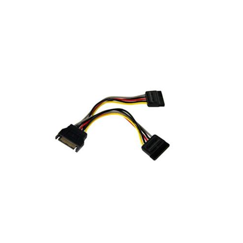 STARTECH ADD AN EXTRA SATA POWER OUTLET TO YOUR POWER SUPPLY SATA POWER SPLITTER 6INSATA POWER CABLE 6IN SATA POWER Y CA