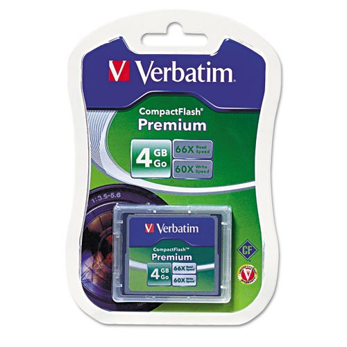 Verbatim 4GB 35MB/s Compact Flash Memory Card