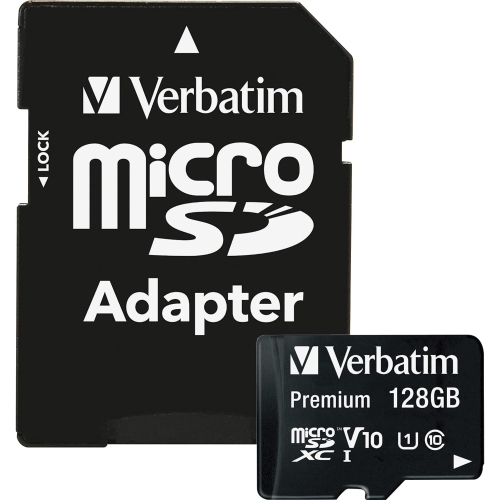 Verbatim 128GB microSDXC Class 10 Memory Card