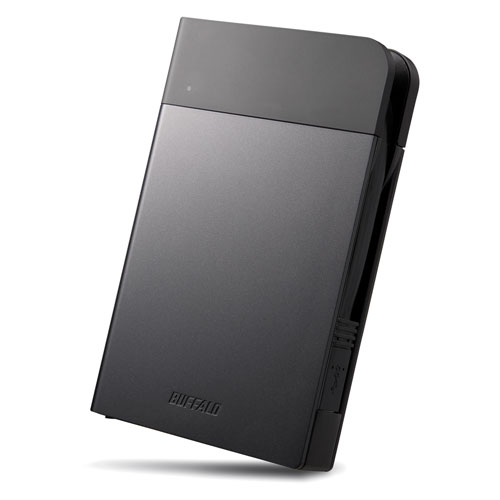 Buffalo 1TB USB 3.0 Portable External Hard Drive For Mac - Black