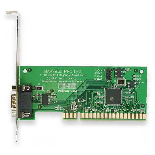 Axxon LF560KB PCI-X 1 Port RS232 Serial Card Adapter