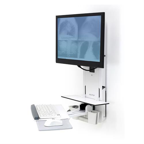 Ergotron StyleView Sit-Stand Vertical Lift Monitor Mount