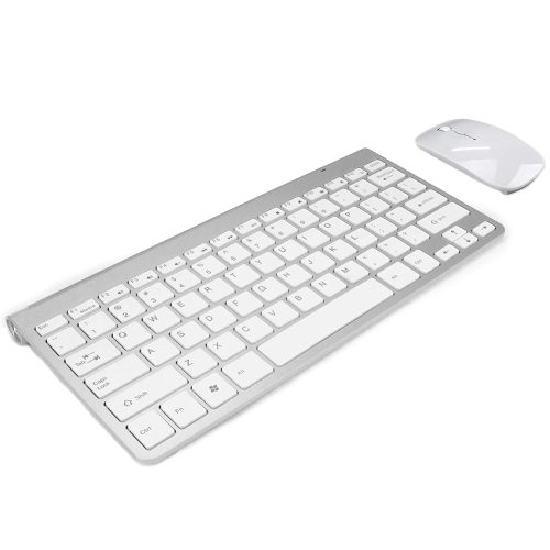 AnthroDesk Slim Wireless Keyboard and Mouse Combo, 2.4GHz USB