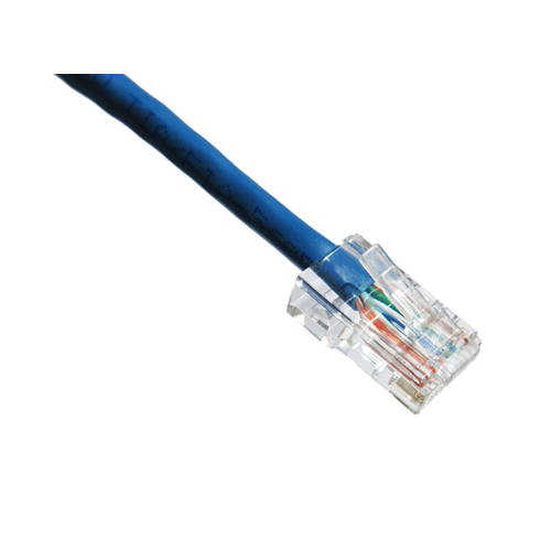 Axiom Memory 1ft Cat5e 350mhz Non-Booted Patch Cable - Blue -