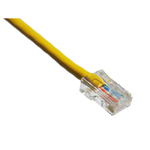 Axiom Memory 25ft Cat6 550mhz Non-Booted Patch Cable - Yellow -