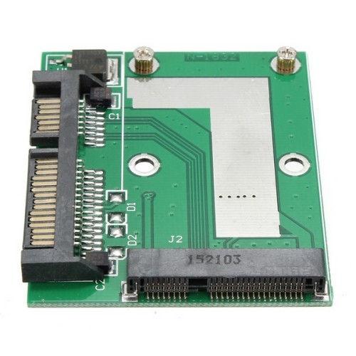 axGear mSATA SSD to SATA Adapter Converter Card Module Board