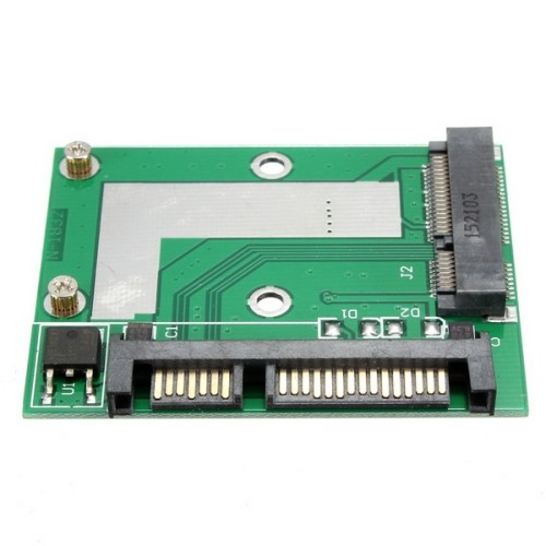 axGear mSATA SSD to SATA Adapter Converter Card Module Board