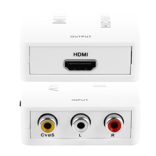 Convertisseur/adaptateur RCA AV vers HDMI, format  – Grandado