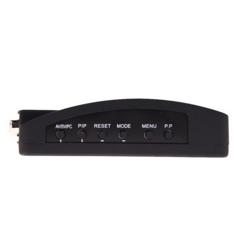 axGear AV RCA Composite S-Video To VGA Converter Adapter WIDE Sc0N