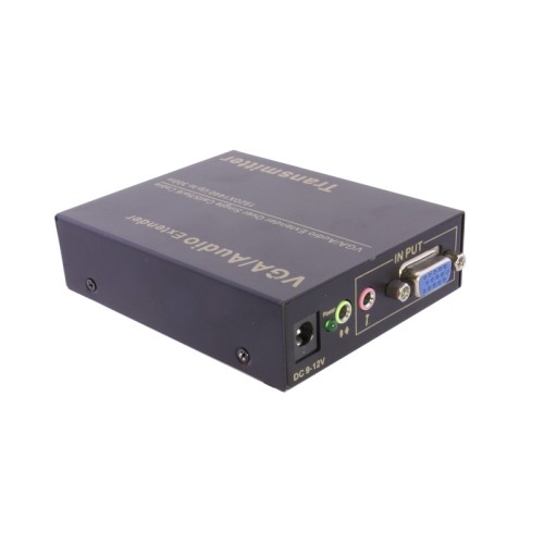 axGear VGA Over CAT5e Extender VGA Through RJ45 Cat6 Network Extension With Audio up to 1000Ft 300M