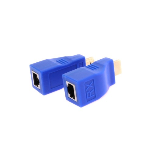 axGear HDMI Over CAT5e Extender HDMI Through RJ45 Cat6 Network Extension With Audio up to 100Ft 30M