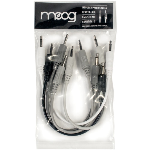 Moog Patch Cables for Mother-32 Synthesizer - 6in