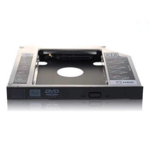 axGear Optical Bay 2nd SATA HDD Hard Drive Caddy CD DVD-ROM For Laptop NoteBook 9.5mm