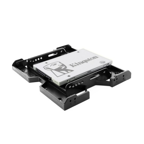 axGear 2.5 Inch / 3.5 Inch Hard Drive To 5.25 Inch Drive Bay Mounting Bracket SSD Laptop HDD to DVD-RW Slot