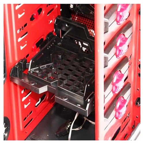 axGear 2.5 Inch / 3.5 Inch Hard Drive To 5.25 Inch Drive Bay Mounting Bracket SSD Laptop HDD to DVD-RW Slot