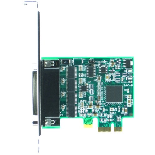 Axxon LF816KB Native PCI Express 4 Port RS232 Serial Card Adapter