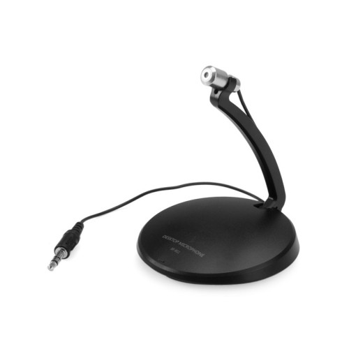 axGear 3.5mm Desktop Tie-clip Microphone for PC Laptop Notebook Skype Voice Record