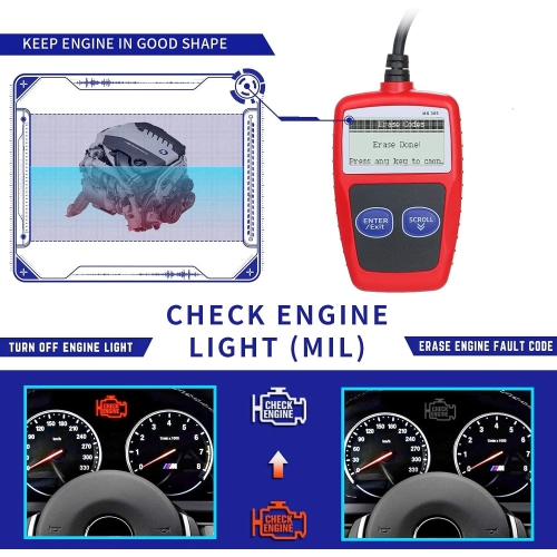 Stanz CAN Diagnostic Scan Tool for OBDII OBD2 Vehicles Car Auto Diagnostic Scanner Tool