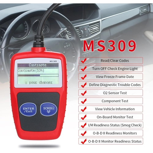 Stanz CAN Diagnostic Scan Tool for OBDII OBD2 Vehicles Car Auto Diagnostic Scanner Tool