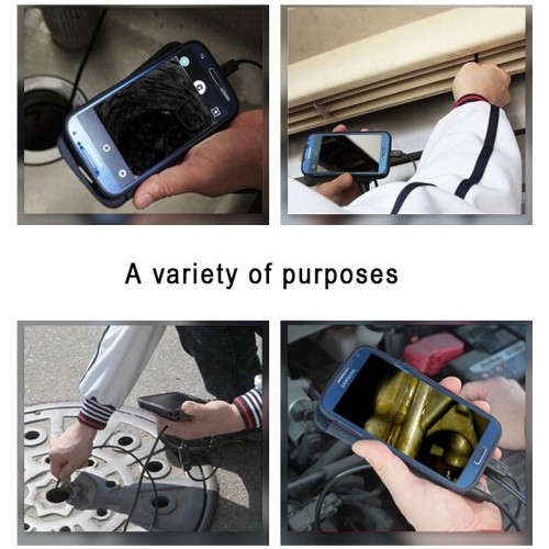axGear Caméra étanche de tube de serpent d'endoscope d'inspection