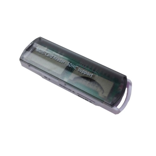 axGear USB Card Reader External Mini Portable Finger Size Micro SD / SDHC / Memory Stick Writer