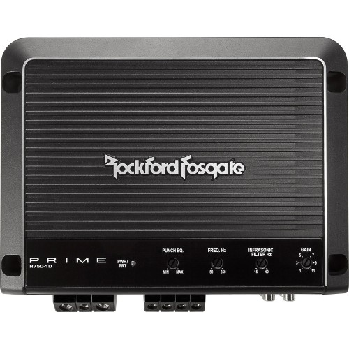 Amplificateur mono de classe D 750 W Fosgate R750-1D prime de Rockford