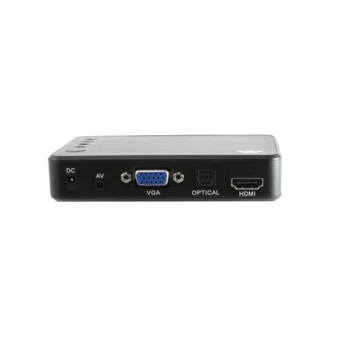 Lecteur multimédia HDMI HD 1080p RMVB MKV SD SDHC USB JPEG W/Remote d’axGear