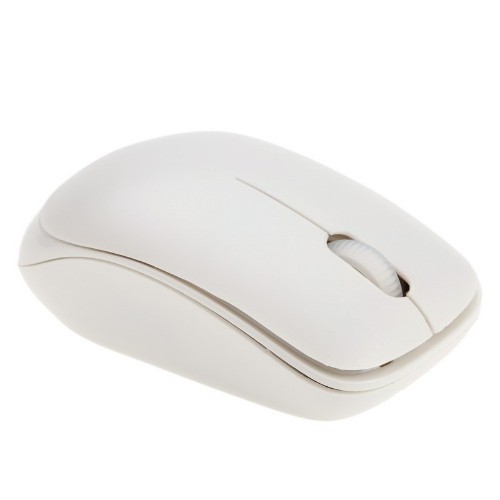 axGear Wireless 2.4G Mini Keyboard Mouse Combo Cordless Slim Design For Desktop Laptop White