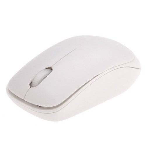 axGear Wireless 2.4G Mini Keyboard Mouse Combo Cordless Slim Design For Desktop Laptop White