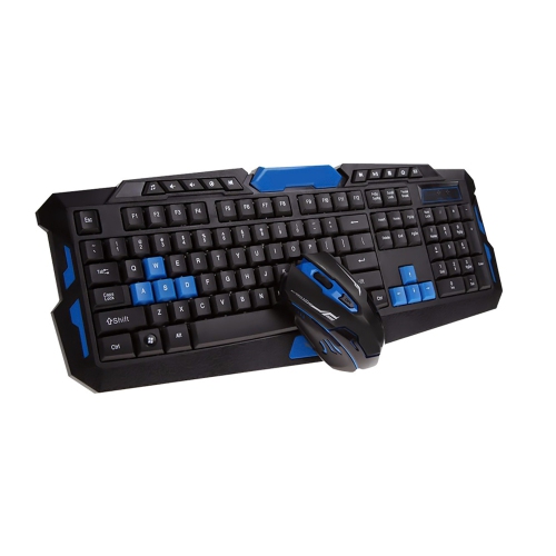 axGear USB Gaming Wireless Keyboard Multimedia Cordless Mouse Combo For Gamer