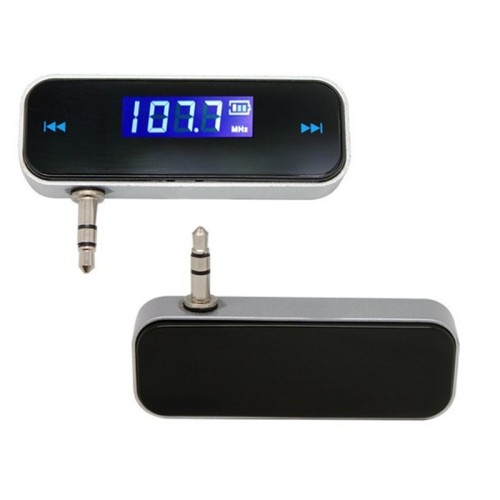 axGear Wireless 3.5mm FM Transmitter For Car Aux MP3 MP4 IPOD iPhone Hands Free